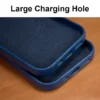 Echt ledertasche für iPhone 14 Pro Max Echt haut Luxus Telefon Rückseite für iPhone 13 Pro Geschäfts leute 6