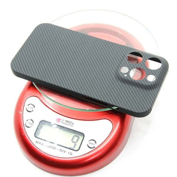 Hülle für iPhone 15 14 13 Pro Max Plus 600D Aramid Real Carbon Fiber Anti-Explosion Handy Schutzhülle Shell 4