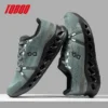 Leichte Laufschuhe für Herren, atmungsaktive, mit Mesh gepolsterte Sportschuhe mit Stoßdämpfung, Fitnessstudio, Training, Sport-Turnschuhe 3