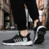 Atmungsaktives Mesh Männer Schuhe Trendy Leichte Fuß Wohnungen Plus Größe Männliche Tennis Turnschuhe Laufen Outdoor Fitness Schuhe 2024 4