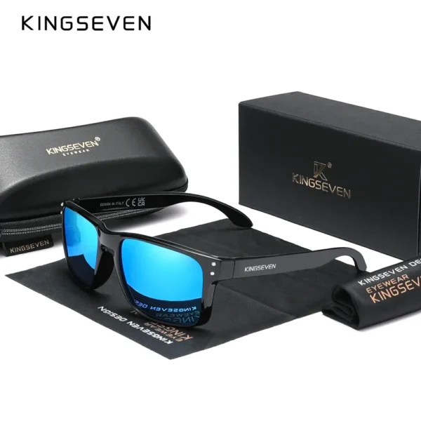 KINGSEVEN Rechteck Retro Polarisierte Sonnenbrille Frauen Männer Radfahren UV400 Gläser Anti-glare Outdoor Sport Kausalen Angeln Brillen 3