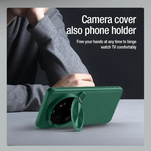 Nillkin für Xiaomi 15 Ultra 5G Hülle Camshield Prop Case mit Ständer Kameratasche für Mi 15 Ultra Objektivschutzhülle 4