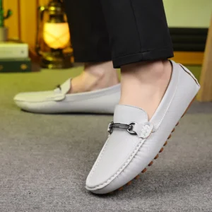 Maedef Sommer klassische Mode neue hochwertige leichte Leder Freizeit schuh 2024 Outdoor Walking weiche bequeme Flats Schuhe
