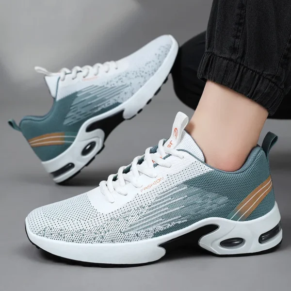 Männer Turnschuhe Air Kissen Outdoor Sport Laufschuhe Mesh Atmungsaktive Wanderschuhe Weiche Sohle Casual Turnschuhe Größe 39-47 3