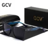 GCV Marke 2021 Neue Mode-Design Ultraleicht TR90 Quadratischen Rahmen Polarisierte Männer Frauen Weibliche Sonnenbrille Hawksbill Sport Tourismus