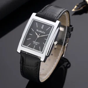 Platz Männer Uhr Rose Gold Silber Fall Männer Uhren frauen uhren Top Marke Luxus Leder Band Quarzuhr Montre Homme uhren