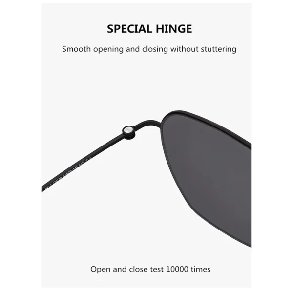 TAG Hezekiah Dänisches Design Sonnenbrille Männer Ultraleichte Titan Klassische Sonnenbrille Frauen Im Freien Fahren UV400 quadratische Sonnenbrille 4