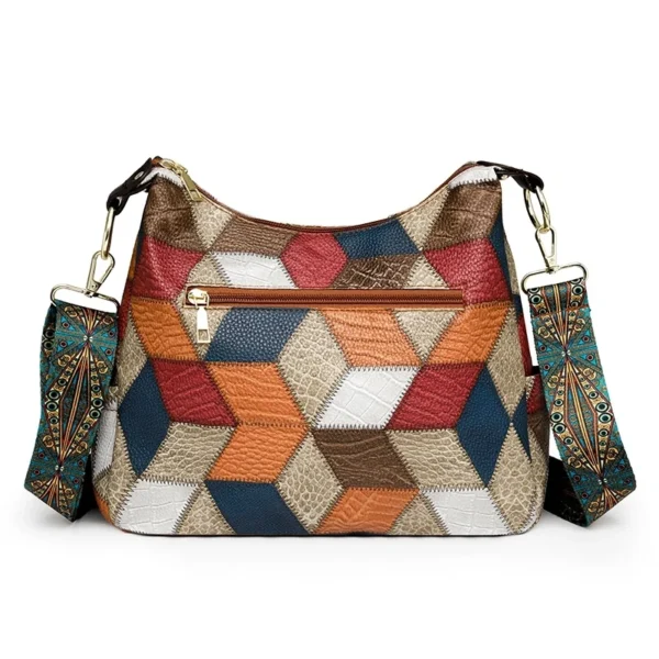 Mode Kontrast Farbe Große Kapazität Weibliche Einkaufstasche PU Leder dame Schulter Tasche Marke Designer frauen Eimer Handtaschen 6