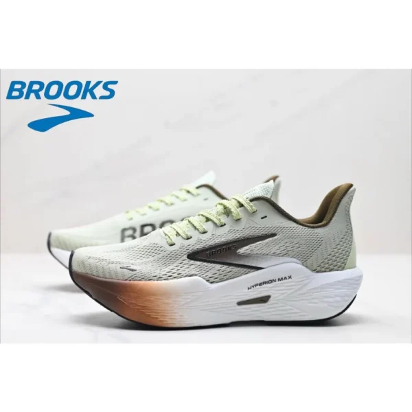 Brooks Hyperion Max Gale 2, stoßdämpfende Race Marathon Professionelle Laufschuhe, bequeme Freizeit-Sneaker für Herren 6