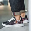 YRZL Lässige Herren-Sneaker, PU-Leder, leicht, bequem, Wanderschuhe, rutschfest, Skateboard-Schuhe, Outdoor-Sportschuhe für Herren 3