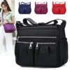 Casual Frauen Schulter Umhängetasche Oxford Wasserdichte Zipper Handtaschen Paket Weibliche Große Kapazität Reise Umhängetasche