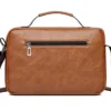PU Umhängetasche Herren Handtasche Herren Casual Bag Businesstasche Große Kapazität Schulter Umhängetasche 5