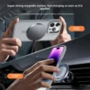 Luxury Magnetic Shockproof Phone Case For iPhone 16E16 15 14 13 mini 12 11 Pro Max Plus Funda Stand Glass Lens Protection Cover 5