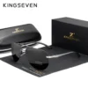 KINGSEVEN Mode Pilot Randlose Sonnenbrille Männer Aluminium Polarisierte Große Rahmen Gläser Frauen Casual Fahren Outdoor Brillen 2