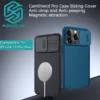 Nillkin Für Apple iPhone 13 Pro Max/12 Pro Max/12 Mini CamShield Pro Magnetische Hülle Objektivabdeckung schützende Handyhülle Shell TPU+PC