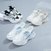 2025 Turnschuhe Frauen Plattform Flache Schuhe Frau Schuhe Grün Casual Trainer Damen Chunky Turnschuhe Frauen Schuhe 4