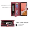 Magnetische abnehmbare Leder-Mappenhülle für Samsung Galaxy A73 A71 A54 A53 A52 A51 A34 A33 A32 A15 A55 A35 5G Flip Purse Cover 2