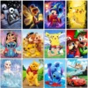 Diamantgemälde Disney Lilo und Stitch Super Mario Pikachu Heimdekoration Vollquadrat Rund Diamantmosaik Stickerei Kreuzstich 1