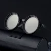 ND2-400 9-stufige einstellbare Dimmung polarisierte Sonnenbrille Männer Frauen Angeln Punk Runde Brille Fahren Brillen ND Filter