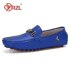 YRZL Loafer Herren Handgefertigte PU-Leder Loafer Casual Driving Flats Slip-on-Schuhe Luxuriöse bequeme Mokassins Weiße Loafer Schuhe Herren 5