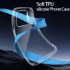 Luxus Transparent Fall Für iPhone 16 15 11 12 13 14 Pro Max Weiche TPU Silikon Für iPhone XR XS max 8 Plus Zurück Abdeckung Klar Fall 4