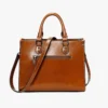 Frauen Handtasche Kreuz körper Schulter Tasche Aus Echtem Leder Einkaufen Mode Büro Weibliche Echtes Rindsleder Messenger Top Griff Taschen 5