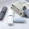 1/4pc Tragbare Zahnbürste Abdeckung Lagerung Box Täglichen Im Freien Reisen Wandern Camping Zahnbürste Halter Fall Box Bad Zubehör 2