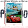 Diamantgemälde Disney Lilo und Stitch Super Mario Pikachu Heimdekoration Vollquadrat Rund Diamantmosaik Stickerei Kreuzstich 4