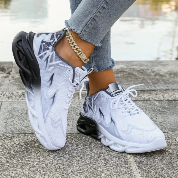 Frauen Casual Sport Schuhe Atmungsaktive Leichte Turnschuhe Anti-slip Wohnungen Laufen Outdoor Wanderschuhe Weibliche Vulkanisierte Schuhe 6