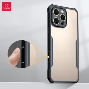 Xundd Schutzhülle für iPhone 16 Pro 16 Pro Max mit Kamera-Steuerung, Capture-Taste, Airbag, stoßfeste Schutzhülle mit magnetischem Ständer