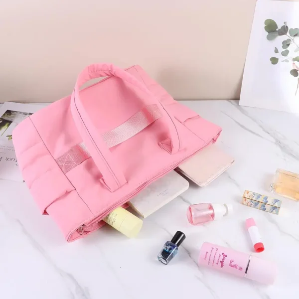 Neue Einkaufstasche mit großer Kapazität, vielseitige Handtasche für Damen, Pendeltasche, Messenger-Umhängetasche, mehrere Taschen, Mumientasche 6