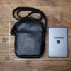 NZPJ Echtes Leder Herren Umhängetasche Lässige Umhängetasche Natürliches Rindsleder Vertikale Herrentasche Trend Tablet Computertasche 6
