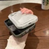 Luxuriöse, stoßfeste, transparente Handyhülle für iPhone 14 13 12 16 Pro Max 14 Plus X XS XR, dicke, weiche Silikon-Stoßstange, klare Abdeckung 4