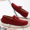 Casual Schuhe Mode Männer Schuhe Aus Echtem Leder Männer Loafer Mokassins Slip auf Männer Wohnungen Männlich Fahren Schuhe 38-47