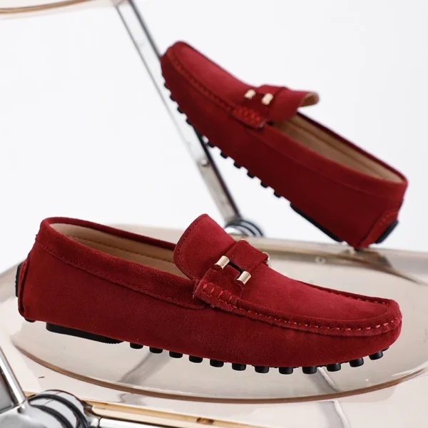 Casual Schuhe Mode Männer Schuhe Aus Echtem Leder Männer Loafer Mokassins Slip auf Männer Wohnungen Männlich Fahren Schuhe 38-47