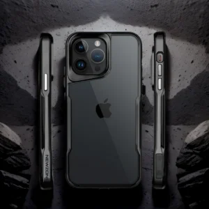 Luxuriöse Acryl-HD-Telefonhüllen mit transparenter Beschichtung für iPhone 13, 14, 12, 15 Pro Max, galvanisiertes TPU, weicher Rahmen, stoßfeste Abdeckung