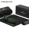 KINGSEVEN Marke Neue Randlose Sonnenbrille Polarisierte UV400 Männer Fahren Ultraleicht Rechteck Rahmenlose Gläser Frauen Angeln Brillen 3