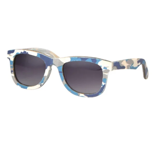 Denim Männer polarisierte sonnenbrille frauen brillen Acetat gemischt Denim tuch Mode gläser spiel Jeans tragen für männer frauen 6