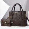 Stilvolle und einfache Mutter- und Kindertasche, Damenhandtasche, zweiteiliges Schulter-Crossbody-Set mit großem Fassungsvermögen, Damentasche 5