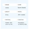 KAROS Polarisierte Mode Sonnenbrillen Kühlen Sommer Männer Frauen Luxus Gläser Outdoor Sport Runing Drving Shades Racing UV400 MTB Bic 5