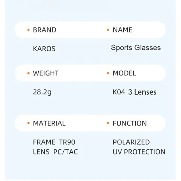 KAROS Polarisierte Mode Sonnenbrillen Kühlen Sommer Männer Frauen Luxus Gläser Outdoor Sport Runing Drving Shades Racing UV400 MTB Bic 5