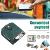 Lange Lanyard Flip Case für Samsung Z Flip 6 5 4 3 5G Galaxy Flip6 Flip5 Flip4 Leder Telefon Reißverschluss Brieftasche Karte Tasche Rückseite 5