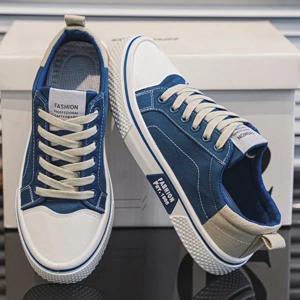 2025, Herren-Segeltuchschuhe, Outdoor-Mode, Skateboard-Schuhe für Herren, bequem, rutschfest, lässige Turnschuhe, atmungsaktive Herren-Wanderschuhe