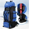 90L Wasserdicht Wandern Camping Rucksack Trekking Tasche Rucksack Große Kapazität Reise Outdoor Sport Taschen Camping Ausrüstung Männer 3