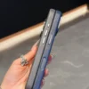 Magnetische Leder-Handyhülle für iPhone 13, 14, 15, 16 Pro Max Plus, luxuriöse Business-Leder-Magsafe-Telefonabdeckung, kabelloses Laden 5