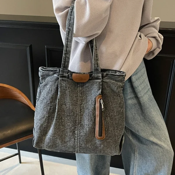 Damenhandtasche, Umhängetasche mit großem Fassungsvermögen, Tragetasche, geeignet für Arbeit, Reisen und den täglichen Gebrauch 5