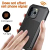 Neue, robuste, rutschfeste, abriebfeste, robuste, sturzsichere, 360-Grad-Vollschutzhülle aus Metall für iPhone 1615 x 11 12 13 14 6