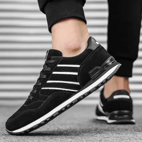 Künstliche Leder Männer Casual Schuhe Männlichen Frühjahr Männer Casual Licht Schuhe Sneakers Lac-up Wohnungen Atmungsaktive Freien Sapato 5