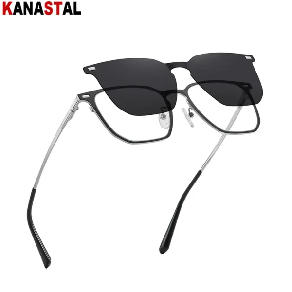 Männer Polarisierte Sonnenbrille Frauen Blau Licht Blockieren Brillen Rahmen Computer Lesebrille Rezept Myopie Linsen Brillen 4