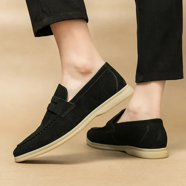 Slip-on Loafer für Männer Weiche Fahren Mokassins Hohe Qualität Wohnungen Männliche Wanderschuhe Wildleder Casual Loafer Sommer männer Schuh 6